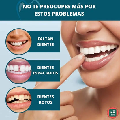 CARILLAS DENTALES GG SNAP ON DENTURE UN CAMBIO QUE TRANSFORMA TU VIDA AL INSTANTE