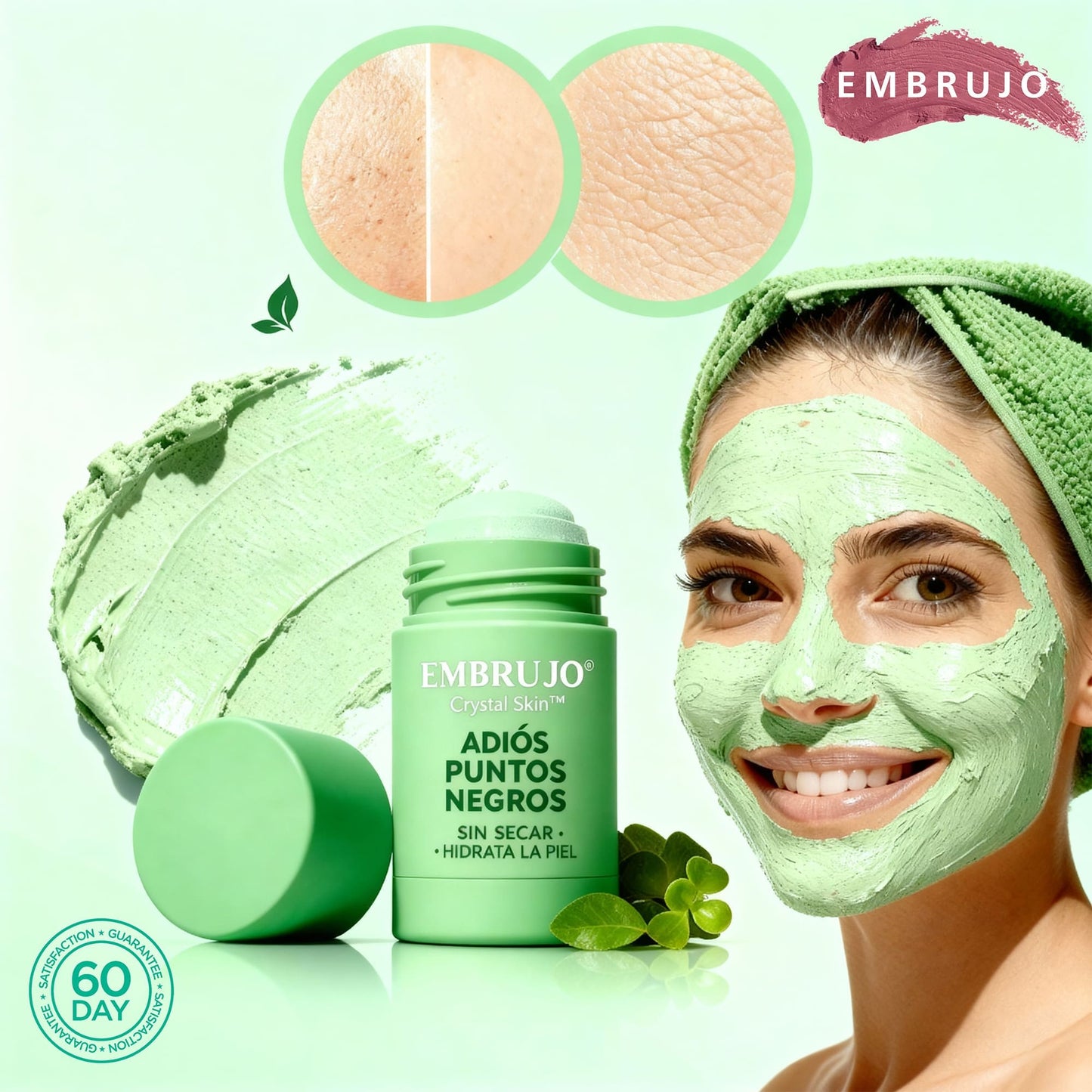 PAGA 1 Y LLEVA 3 - OFERTA 3X1 Adiós Puntos Negros, Mascarilla Purificante Natural GG