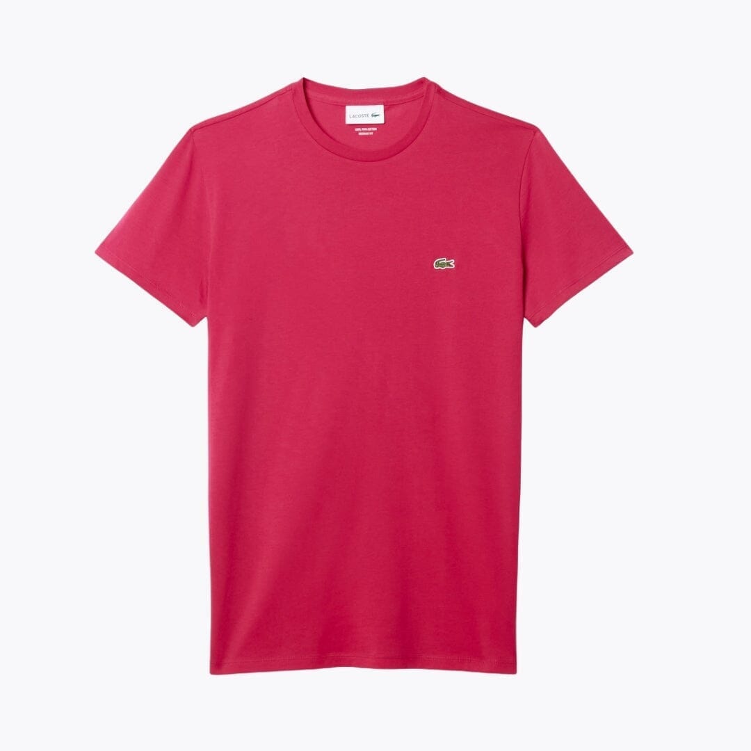 Lacoste Cotton Pima T-Shirt LS Raspberry Pink S