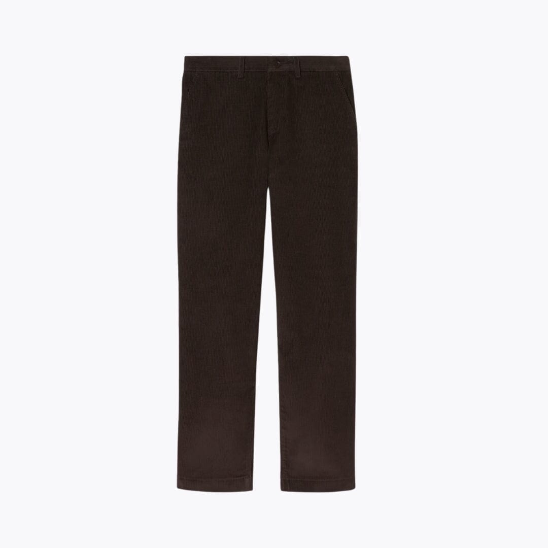 Lacoste Regular Fit Corduroy Chino Pants LS Brown S
