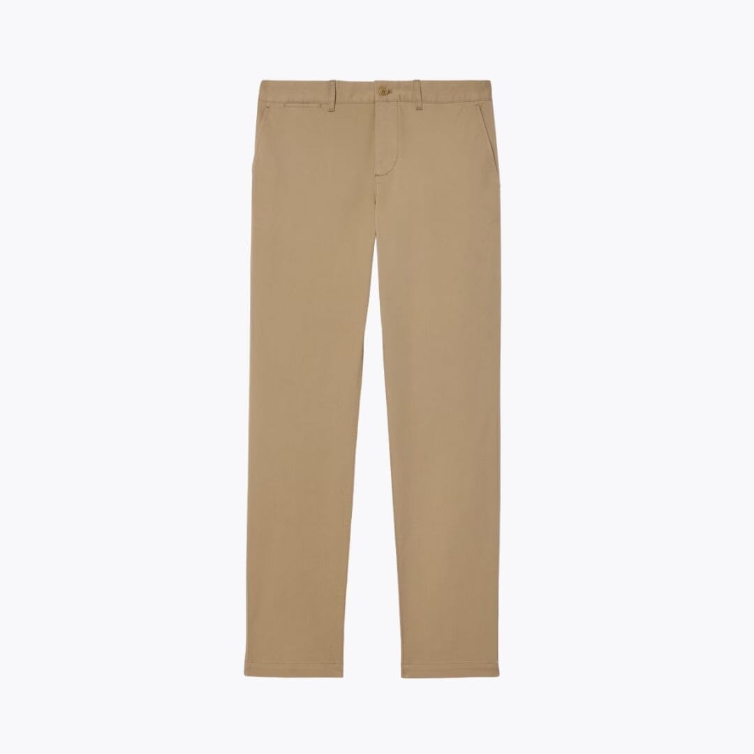 Lacoste Slim Fit Stretch Cotton Chino Pants LS Beige S