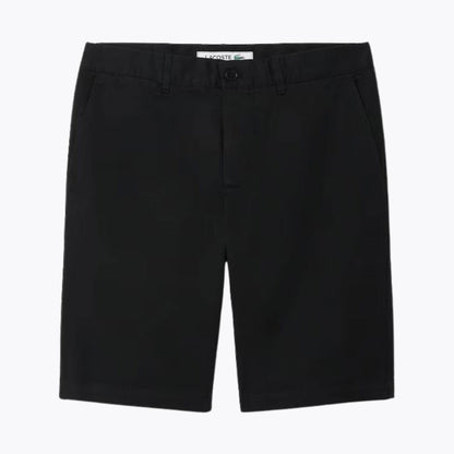 Lacoste Slim Fit Stretch Cotton Chino Shorts LS Black S