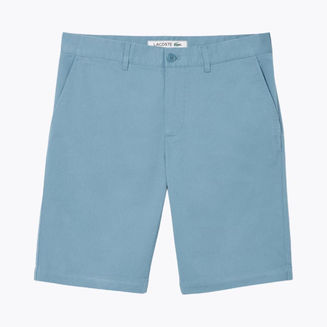 Lacoste Slim Fit Stretch Cotton Chino Shorts LS Blue S