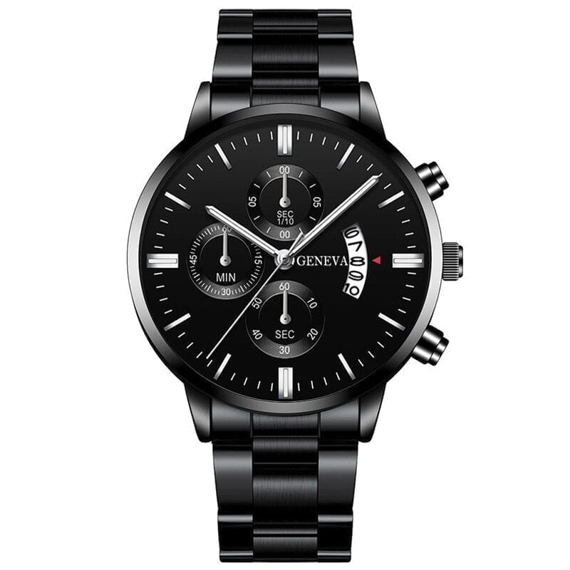 Poedagar Geneva Diplomacy LS Geneva Black Silver
