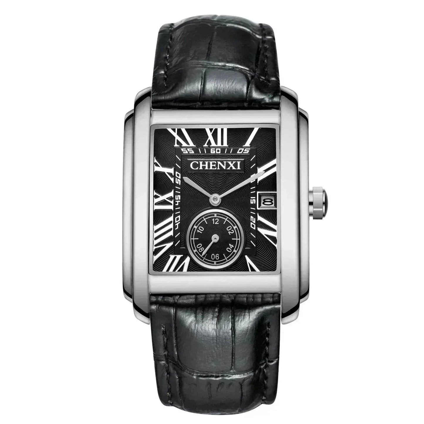 Poedagar Vintage Pelle LS Black Silver