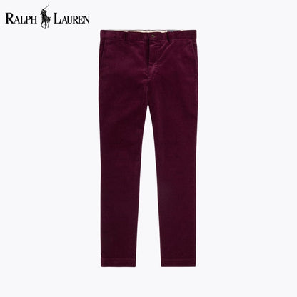 Ralph Lauren Andover Slim Fit Stretch Corduroy Pant LS Ruby 28