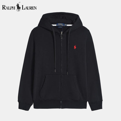 Ralph Lauren Classic Essential Cotton Hoodie LS Black S
