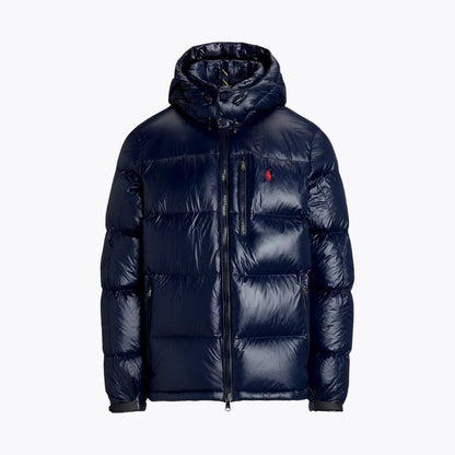 Ralph Lauren Gorham Glossed Down Jacket LS Collection Navy Glossy S