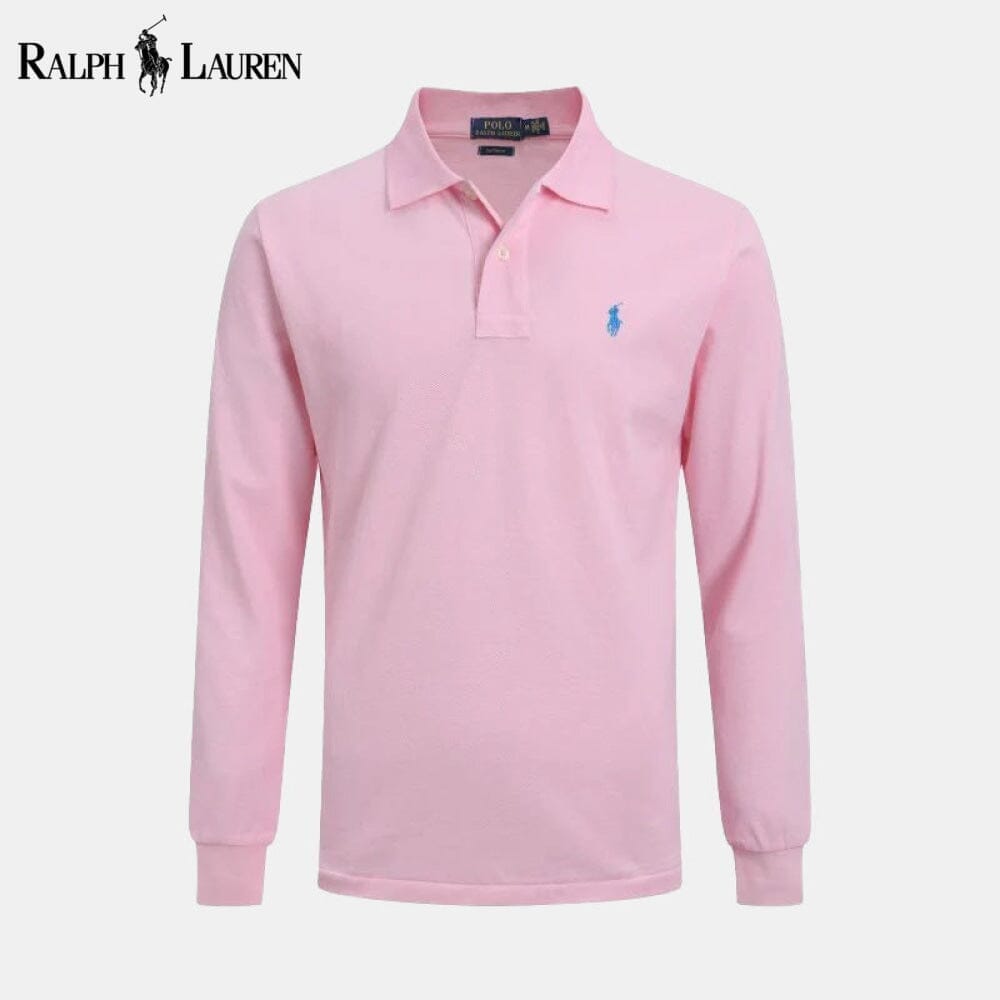 Ralph Lauren Long Slim Fit Dress Shirt LS Pink S