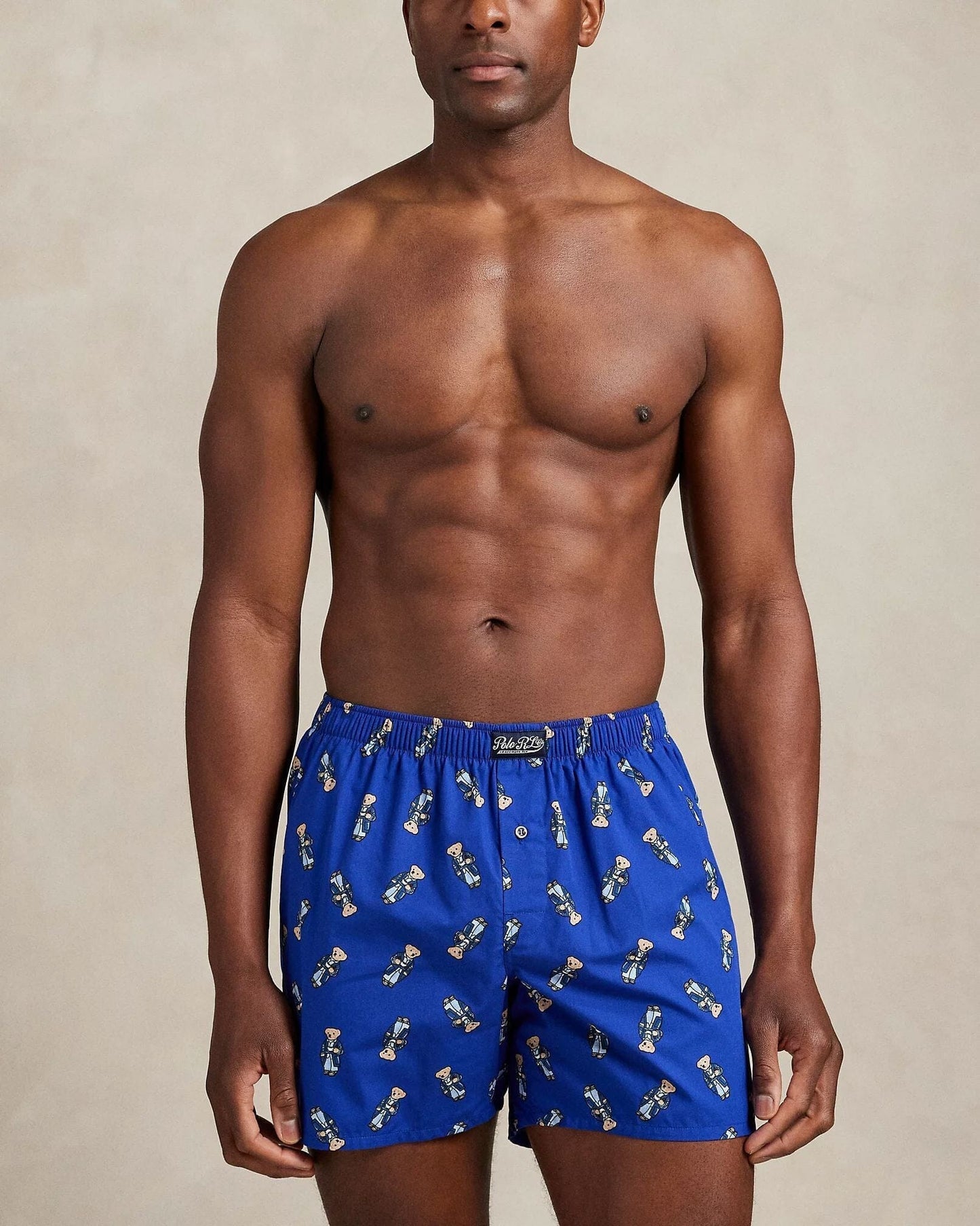 Ralph Lauren Polo Bear Cotton Boxer LS