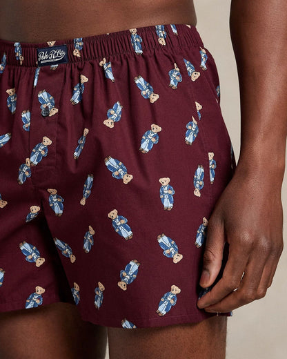 Ralph Lauren Polo Bear Cotton Boxer LS