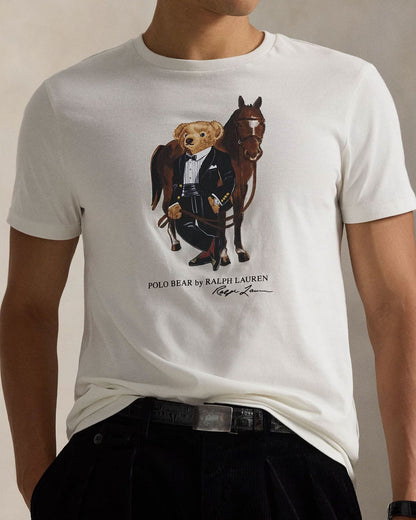 Ralph Lauren Polo Bear Cotton T-Shirt LS