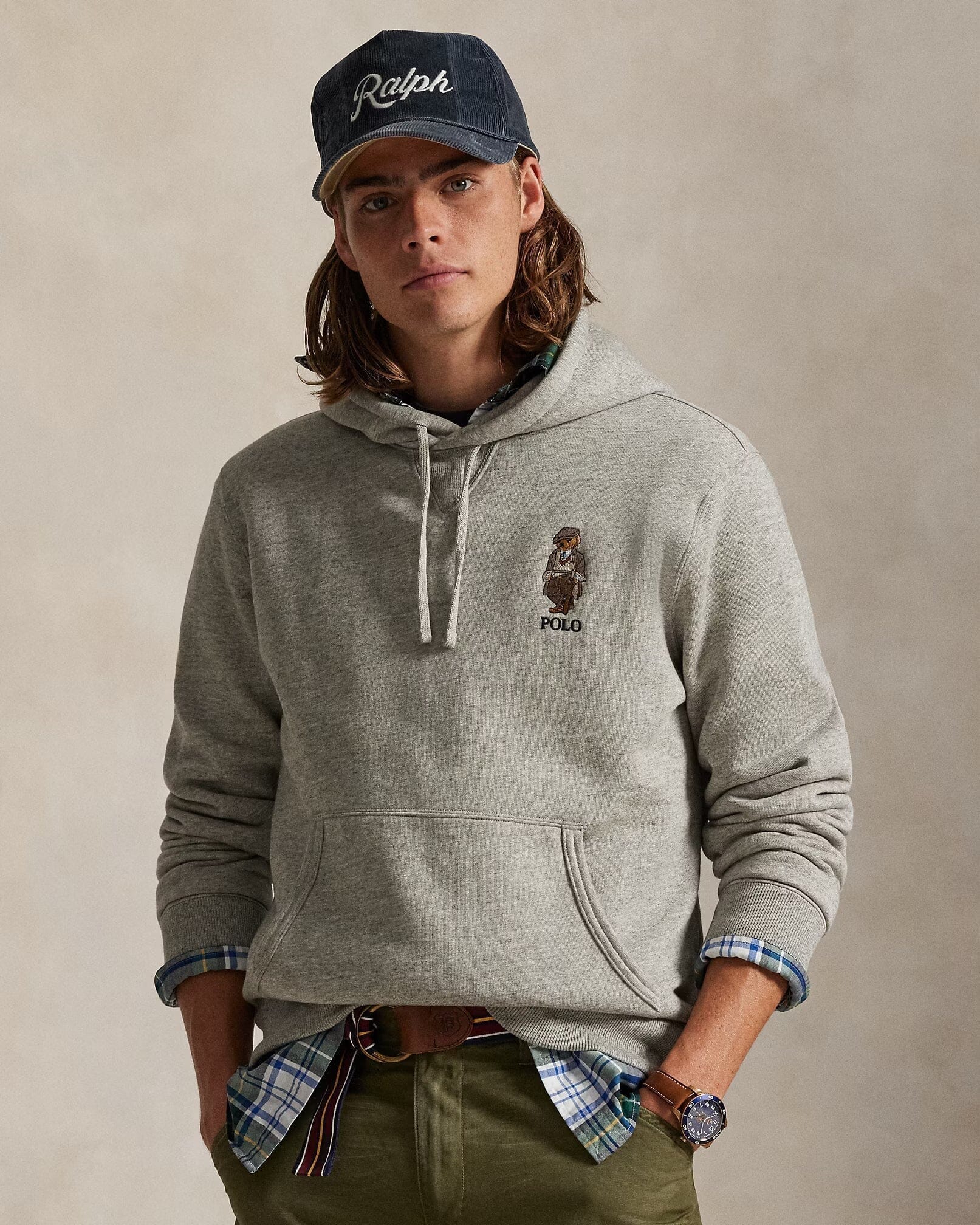 Ralph Lauren Polo Bear Fleece Hoodie LS