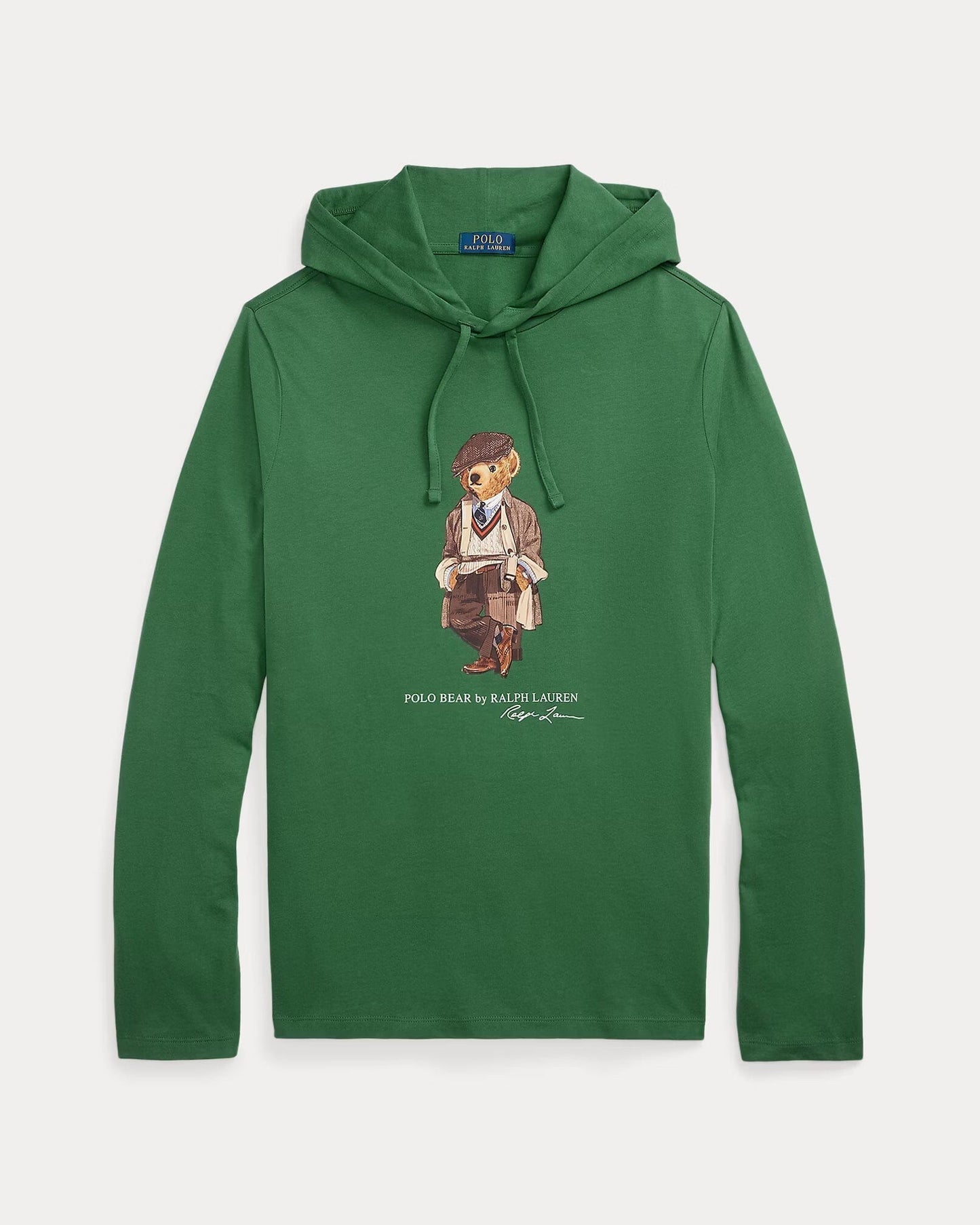 Ralph Lauren Polo Bear Jersey Hooded T-Shirt LS