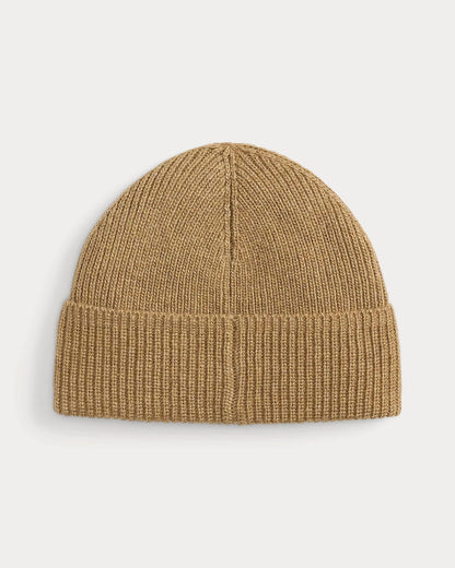 Ralph Lauren Polo Bear Ribbed Knit Hat LS
