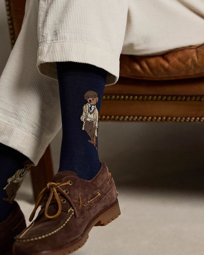 Ralph Lauren Polo Bear Trousers 3 Socks Gift Set LS