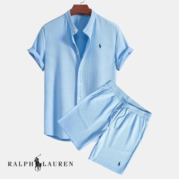 Ralph Lauren Prestige Comfort Collection LS Blue S
