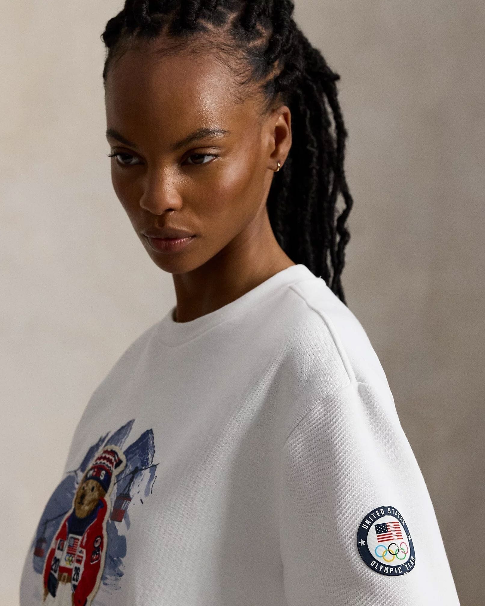 Ralph Lauren Team Usa Polo Bear Sweatshirt LS