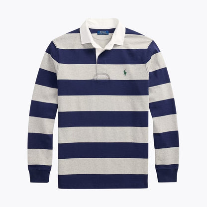 Ralph Lauren The Iconic Rugby Shirt LS Newport Navy/Grey S