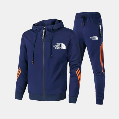 The North Face Premium Cotton Hoodie LS Blue S