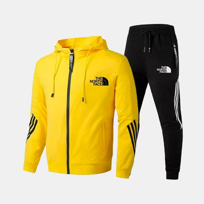 The North Face Premium Cotton Hoodie LS Yellow S
