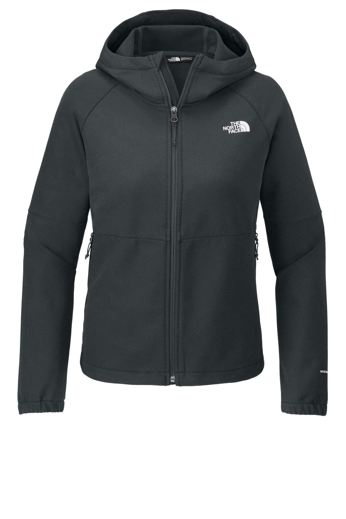 The North Face Women's Barr Lake Hooded Soft Shell Jacket LS Asphalt Grey Dark Heather S